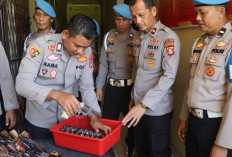 Ada apa, Senpi Anggota di Polres Ogan Ilir Dilakukan Penertiban, Ternyata Karena Hal Ini