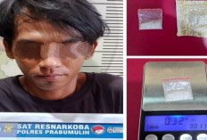 Buang Sabu Saat Digerebek, Warga Prabumulih Selatan Tak Berkutik Diringkus Polisi