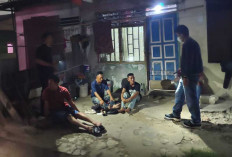 Polsek Plaju Gerebek Dua Lokasi Diduga Sarang Narkoba, 8 Orang Diamankan
