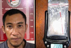Polres Muratara Tangkap Kurir Sabu 21 Gram di Jembatan Desa Maur Baru