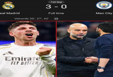 Hasil Liga Champions: Madrid Menang Telak 3-0 di Bernabéu. 