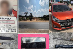 Tak Berkutik! Pelaku Curas Bersenjata Parang Diciduk Tim Tekab 204 Bayung Lencir