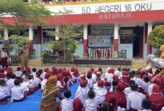 110 Siswa Baru SDN 16 OKU Ikuti MPLS Ramah Anak, Tanamkan Karakter Sejak Hari Pertama