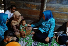 TP PKK Prabumulih Tinjau Balita Stunting, Perkuat Upaya Percepatan Penurunan Angka Stunting