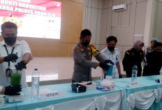 Polres Ogan Ilir Musnahkan Ratusan Gram Sabu dan Ekstasi dengan Cara Diblender, 4.100 Jiwa Diselamatkan