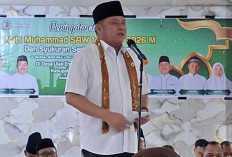 Dihadiri Herman Deru dan Toha Tohet, Maulid Nabi di Ulak Embacang Berlangsung Kondusif 