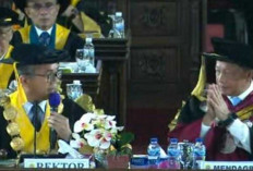 Mendagri Tito Karnavian Sampaikan Orasi Ilmiah di Dies Natalis ke-65 Unsri