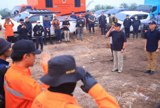 Bermalam di Posko Karhutla OKI, Gubernur Herman Deru Pimpin Apel dan Tekankan Keselamatan Petugas