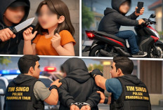 Ancam IRT dengan Pisau dan Rampas Motor serta HP, Sopir Truk asal Lahat Ditangkap Tim Singo Timur