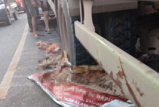 Dua Pelajar Alami Kecelakaan Maut, Satu Tewas Terlindas Truk