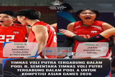 Hasil Drawing Voli Asian Games 2026: Timnas Indonesia Masuk Grup Neraka.