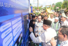 Gubernur Herman Deru Resmikan Ground Breaking Jalan Simpang Raja–Simpang 4 PT MHP di PALI