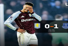Hasil Aston Villa vs Everton: Aston Villa Keok 0-1 dari Everton pada Pekan ke-22.