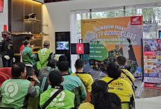 Astra Motor Sumsel Gandeng Driver Ojol Tebarkan Semangat #Cari_Aman