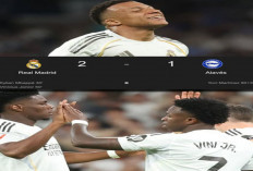 Hasil La Liga: Real Madrid Menang 2-1 atas Alavés, Harapan Juara Masih Hidup.