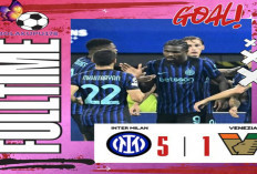 Hasil Coppa Italia: Inter Milan Bungkam Venezia 5-1