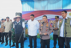 Dari Ogan Ilir, Kapolri Tanam Jagung dan Resmikan 57 Jembatan Merah Putih