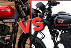 Suzuki GN160 Siap Jadi Ancaman Baru Kawasaki W175 Street ABS!
