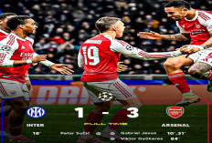 Hasil Inter Milan Vs Arsenal 1-3: Arsenal Tundukkan Inter 3-1, Rekor Sempurna.