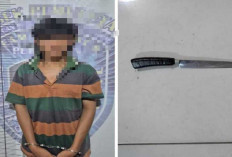 Diduga Hendak Curi Bebek, Pemuda Asal Palembang Diamankan Polisi karena Bawa Senjata Tajam