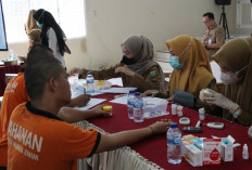 Cegah Penyakit Menular, Skrining Kesehatan Warga Binaan