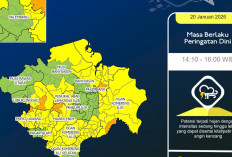 Waspada Hujan Petir! Sejumlah Wilayah Sumsel Diguyur Hujan Sedang Hari Ini
