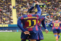 Hasil La Liga Spanyol: Barcelona Menang 2-0 Taklukkan Villarreal.