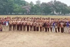Ribuan Pramuka OKU Hiking Sumpah Pemuda