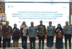 Dorong Inovasi Lembaga Pendidikan & UMKM, Kemenkum Sumsel Bersama DJKI Beri Bimtek Pendaftaran Desain Industri