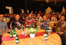 Kakanwil Kemenkum Sumsel Hadiri Acara Kenal Pamit Kapolda Sumsel