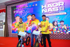 HAORNAS Muba 2026 Semarak, Bupati Toha Serahkan Hadiah Juara Olahraga Tradisional