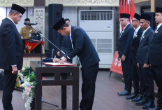 Sekda Sumsel Edward Candra Lantik Komisioner KPID 2026–2029, Tekankan Penguatan Etika di Era AI
