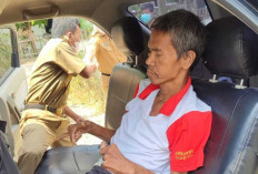 Sempat Terlantar di OKI, Dermawan Diantarkan ke Keluarga di Palembang