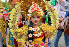 Pesona Yesha di Kambang Iwak Fest 2025, Gadis Cilik Palembang Raih Juara 3 Fashion Carnival