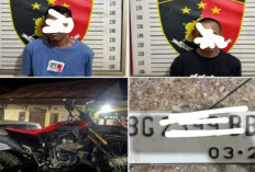 Dua Pelaku Curat Dibekuk Polsek Sanga Desa, Motor Trail dan Uang Tunai Diduga Jadi Sasaran
