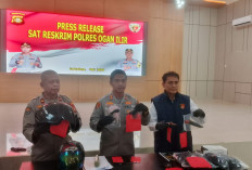 Komplotan Curanmor Lintas Daerah Yang Beraksi puluhan kali Dibekuk di Ogan Ilir,1 Pelaku Dihadiahi Timah Panas