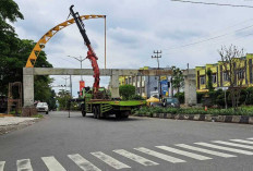 Tanpa APBD, Perbaikan Tahap Kedua Gerbang Selamat Datang Prabumulih Ditarget Rampung 2026