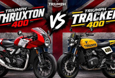 Triumph Thruxton 400 vs Tracker 400: Selisih Rp6 Juta, Pilih Mana? 