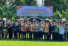 Wujudkan OKU Selatan Aman, Polres OKU Selatan Gelar Apel Bersama dan Ikrar Sabuk Kamtibmas