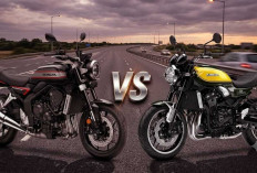Honda CB1000F vs Kawasaki Z900RS, Moge Retro Mana yang Paling Bikin Dompet Menyerah?