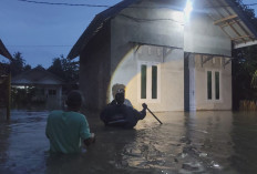 Hujan Deras Picu Banjir di Prabumulih, Sejumlah Kelurahan Terendam