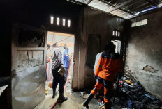Korsleting Control Box Pompa Air Diduga Picu Kebakaran Rumah di Tanjung Raja