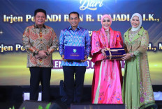 Hadiri Kenal Pamit Kapolda Sumsel, Gubernur Herman Deru Siap Menemani Kecemerlangan Irjen Sandi Nugroho