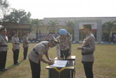 Kapolres Prabumulih Pimpin Sertijab 5 Pejabat Utama, Tegaskan Komitmen Perkuat Pelayanan Polri Presisi