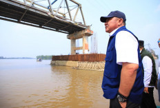 Herman Deru Desak Jembatan P6 Lalan Tersambung Januari 2027, Minta Jadwal Pekerjaan Dipasang Terbuka
