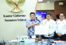 Gubernur Herman Deru Terima Sertifikat HPL Mozaik 5 dan 6, Dorong Percepatan Tata Ruang dan Digitalisasi 