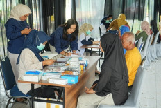 Sambut HUT ke-45, PTBA Kolaborasikan Bantuan Pangan dan Edukasi Gizi Pola Makan Sehat