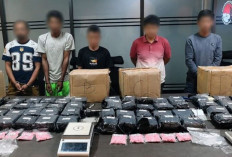 Polisi Gagalkan Peredaran 86,3 Kg Sabu Jaringan Riau-Sumsel, 6 Tersangka Ditangkap 