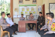 Kunker ke Polsek Sanga Desa, Ini Pesan Kapolres Muba...