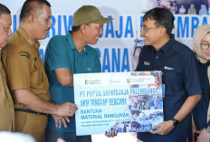 Pusri Salurkan Bantuan untuk Korban Kebakaran 1 Ilir